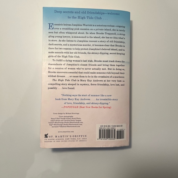 The High Tide Club by Mary Kay Andrews. The perfect summer read. - Picture 2 of 2